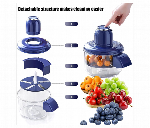 Rechargeable Electric Garlic, Fruit & Vegetable Peeler